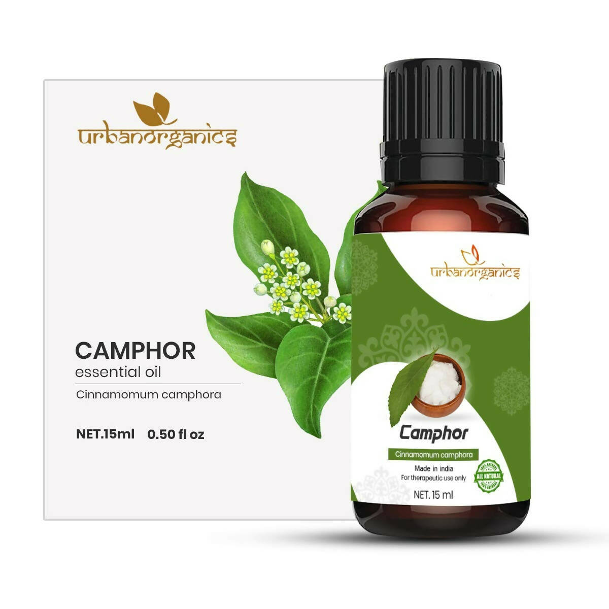 Urbanorganics Camphor Essential Oil | Grocsy