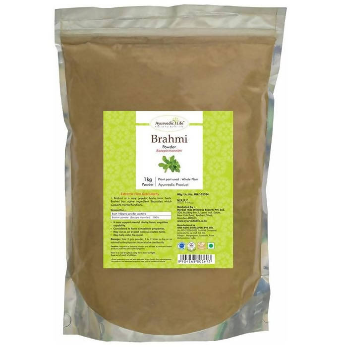 Ayurvedic Life Brahmi Powder | Grocsy