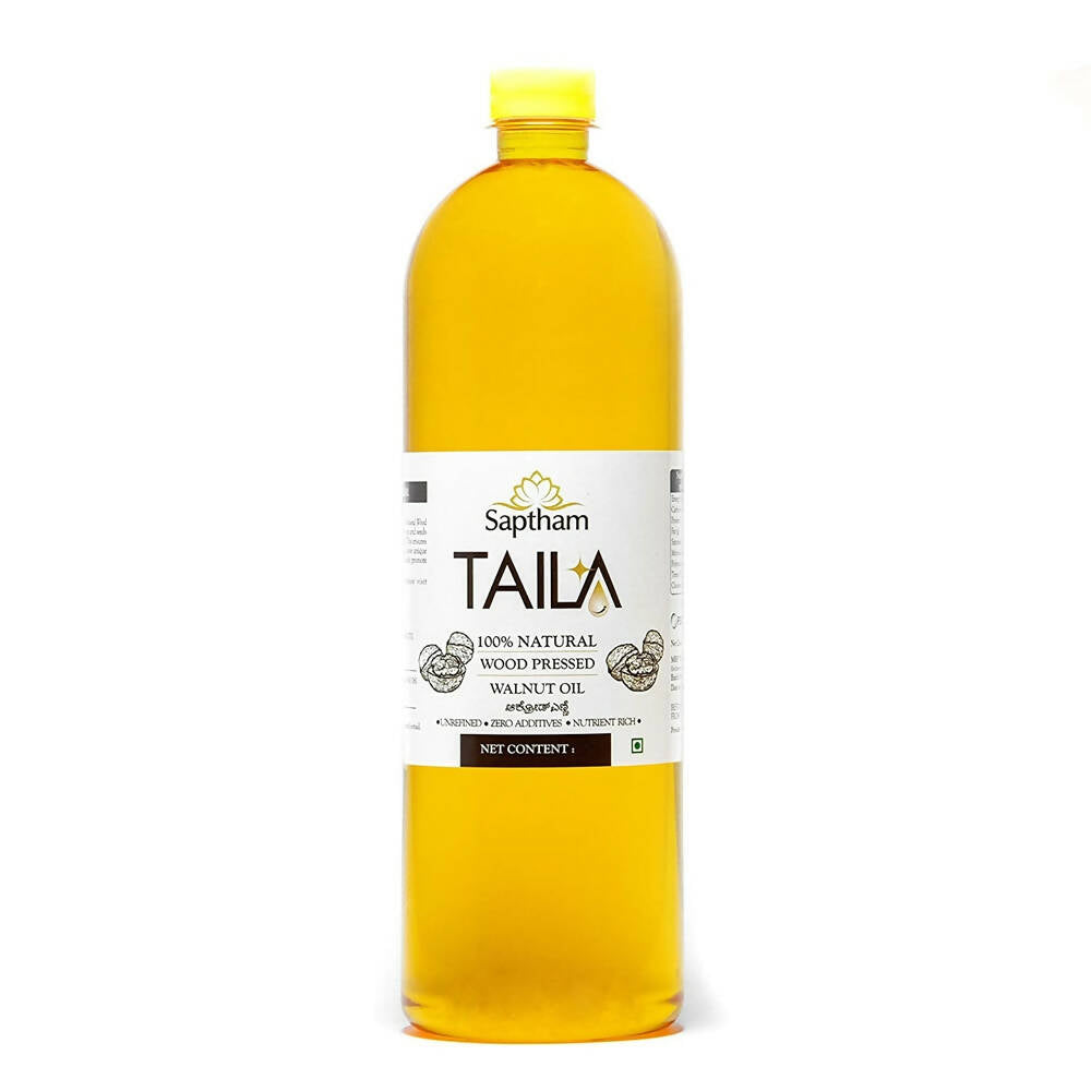 Saptham Taila 100% Wood Pressed Walnut Oil | Grocsy
