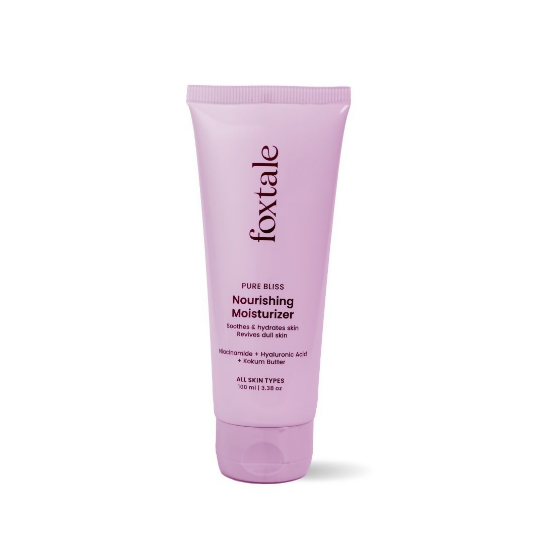 Foxtale Nourishing Face Moisturizer with Niacinamide for 24 Hr Hydration & Lightweight | Grocsy