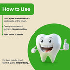 Herby Angel Fennel Fresh Toothpaste for Kids | Grocsy