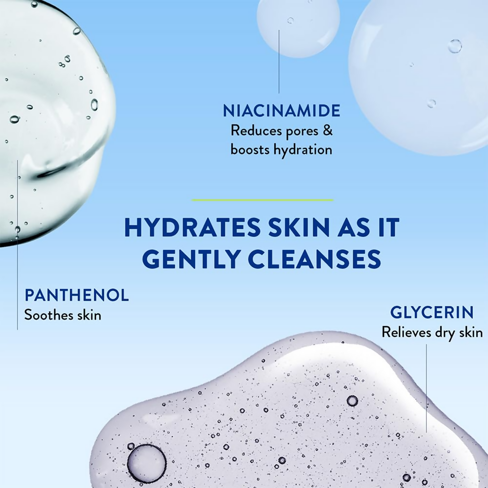 Cetaphil Paraben, Sulphate-Free Gentle Skin Hydrating Face Wash | Grocsy