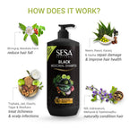 Sesa Ayurvedic Black Medicinal Shampoo | Grocsy