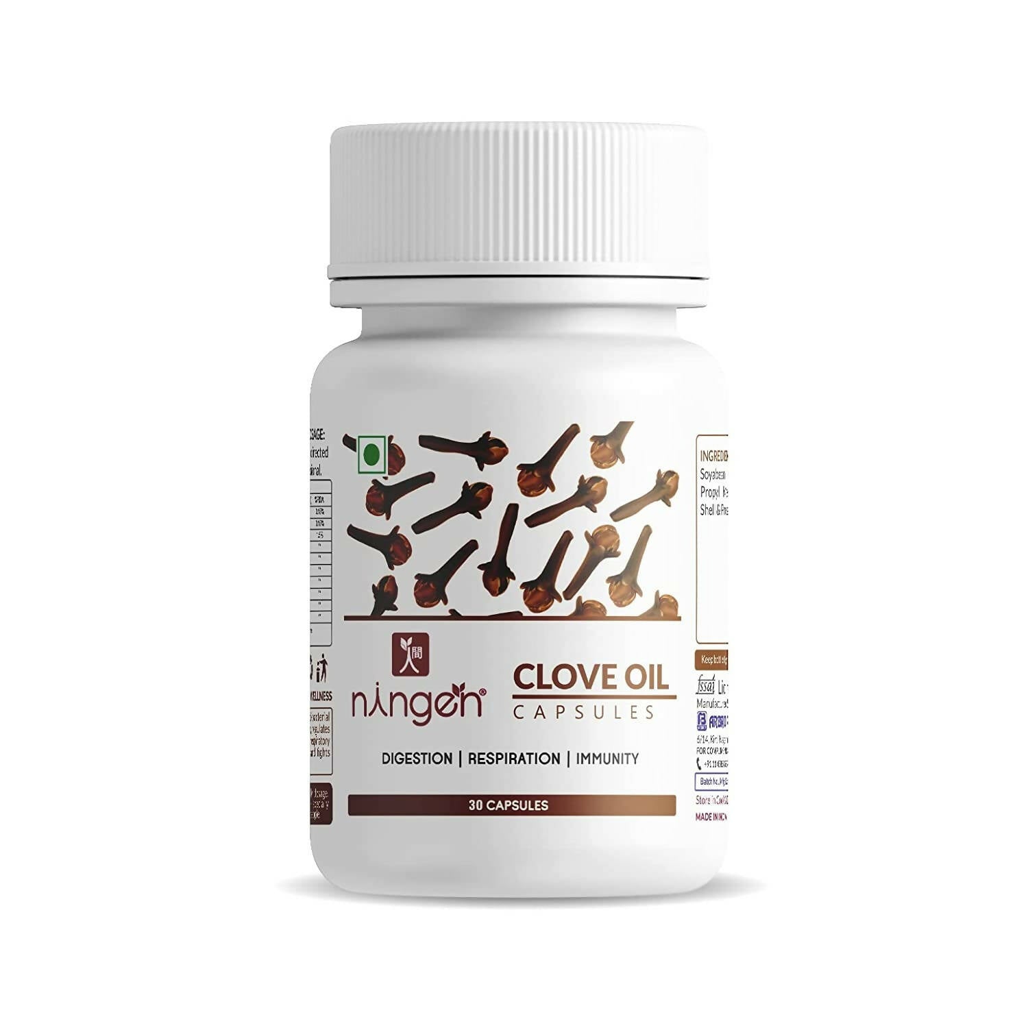 Ningen Clove Oil Capsules | Grocsy