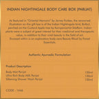 Forest Essentials Indian Nightingale Body Care (Parijat) Selection | Grocsy