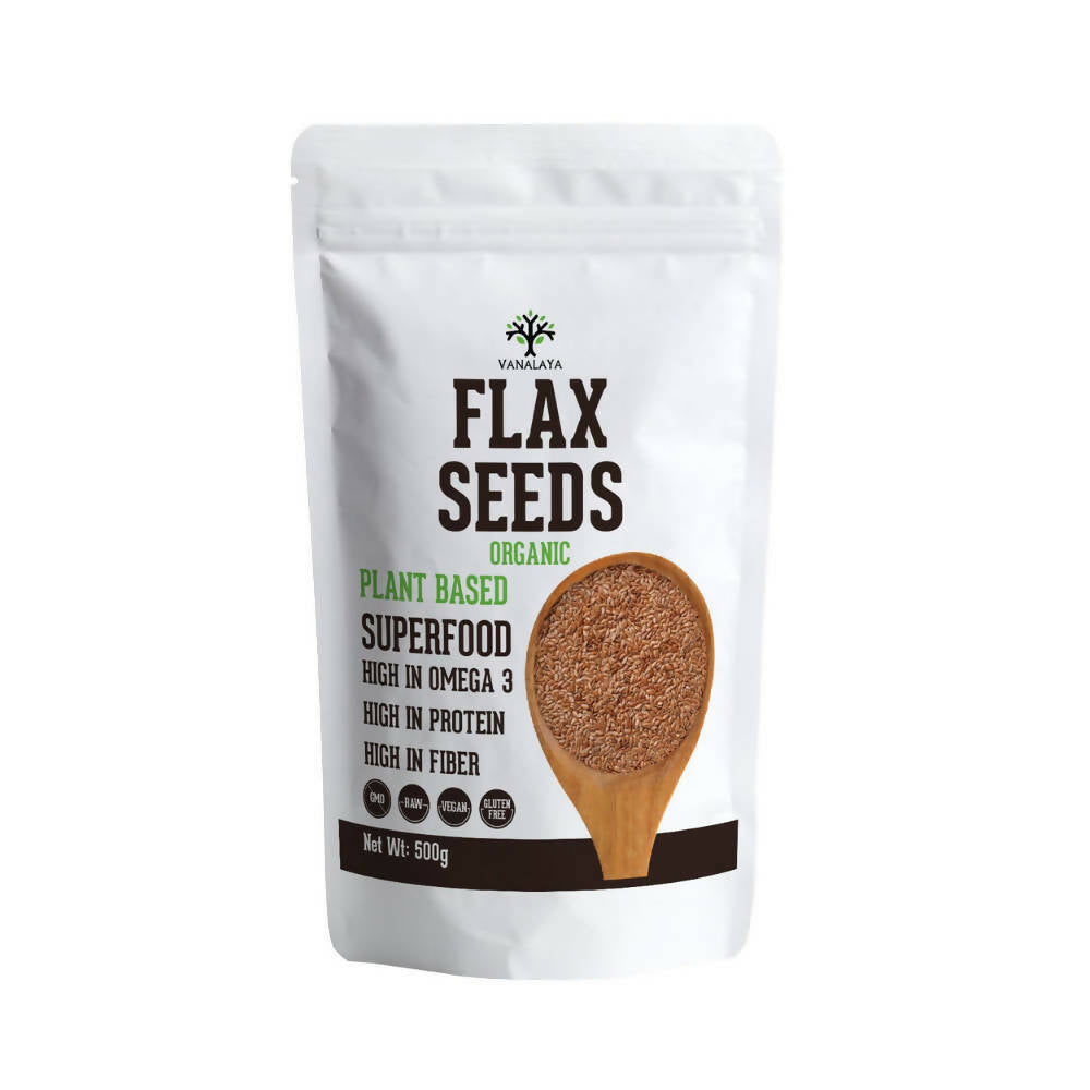 Vanalaya Flax Organic Seeds | Grocsy