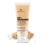 Botanic Hearth Oat & Niacinamide Cleanser Face Wash Enriched with Seabuckthorn Fruit Oil, Willow Bark Extract | Grocsy