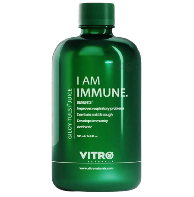 Vitro Naturals I Am Immune - Giloy Tulsi+Juice | Grocsy