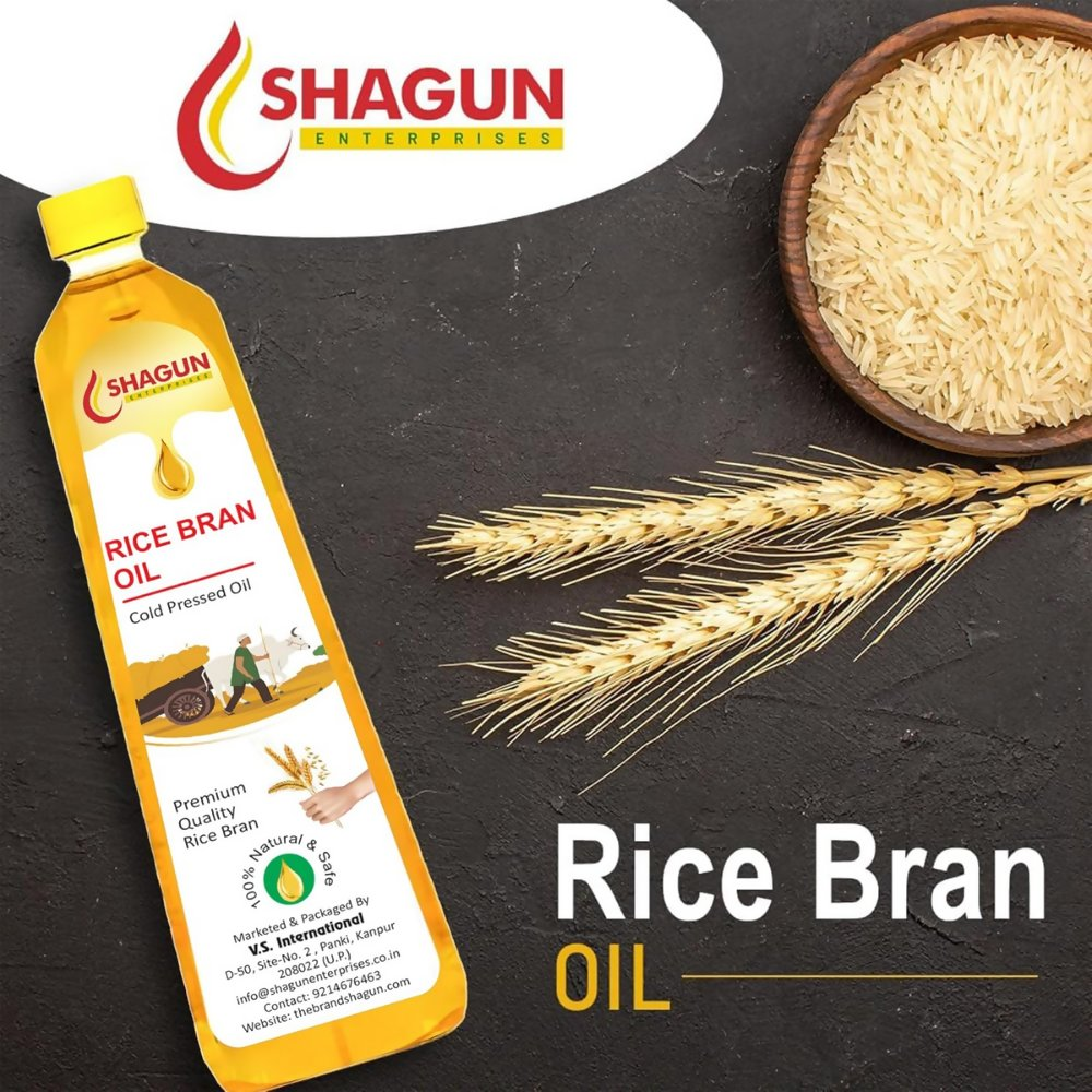 Shagun Rice Bran Oil | Grocsy
