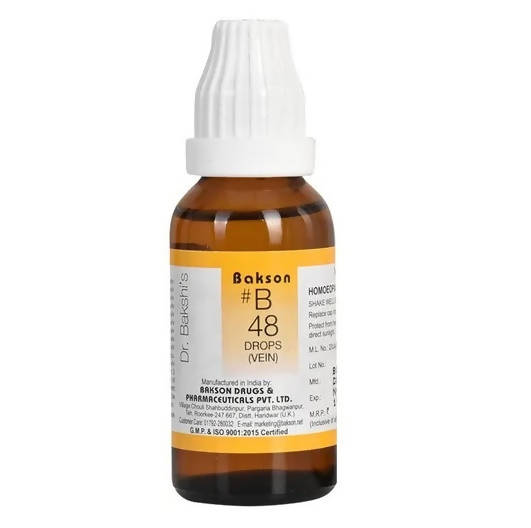 Bakson's Homeopathy B48 Drops | Grocsy