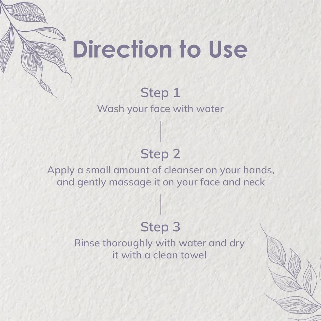 NatAura Glutathione Facial Cleanser | Grocsy