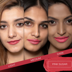 Faces Canada Weightless Matte Finish Lipstick - Pink Sugar 04 | Grocsy