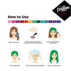 Nisha Cosglam Semi Permanent Hair Color 42 Emerald Green | Grocsy