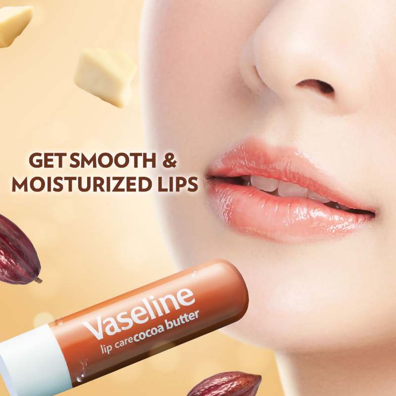 Vaseline Lip Care Lip Balm Stick - Cocoa Butter | Grocsy