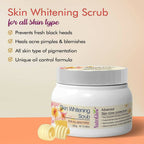 NutriGlow Skin Whitening Face Scrub | Grocsy