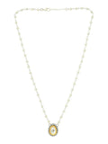 Beaded Kundan Necklace - Ruby Raang | Grocsy