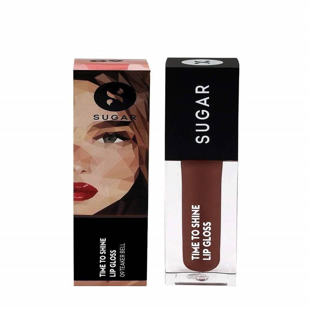 Sugar Time To Shine Lip Gloss - Teaker Bell (Walnut Brown) | Grocsy