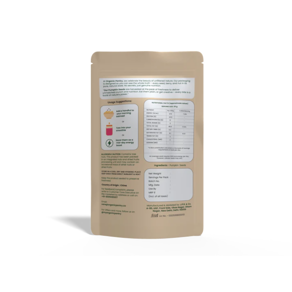 Organic Pantry Pumpkin Seeds | Grocsy