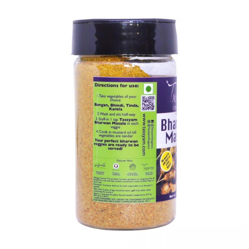 Tassyam Organics Bharwan Masala | Grocsy