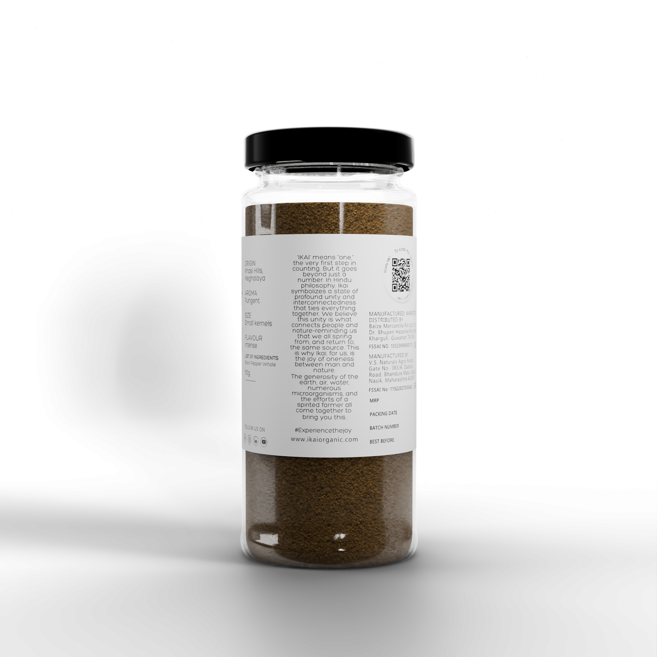 IKAI Natural Black Pepper Powder | Grocsy