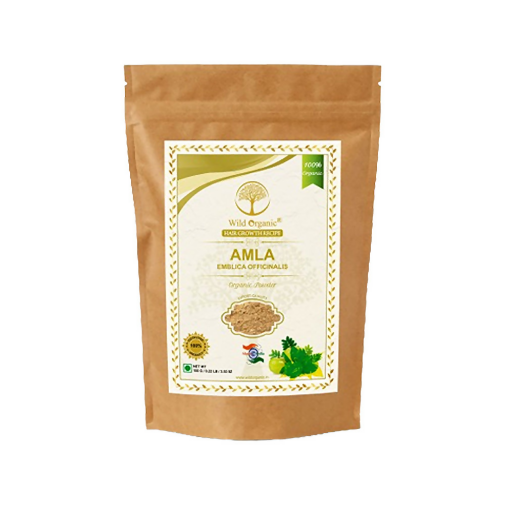 Wild Organic Amla Powder Natural Hair Growth | Grocsy
