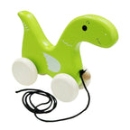 Matoyi Dinosaur Wooden Pull Toy For Kids | Grocsy