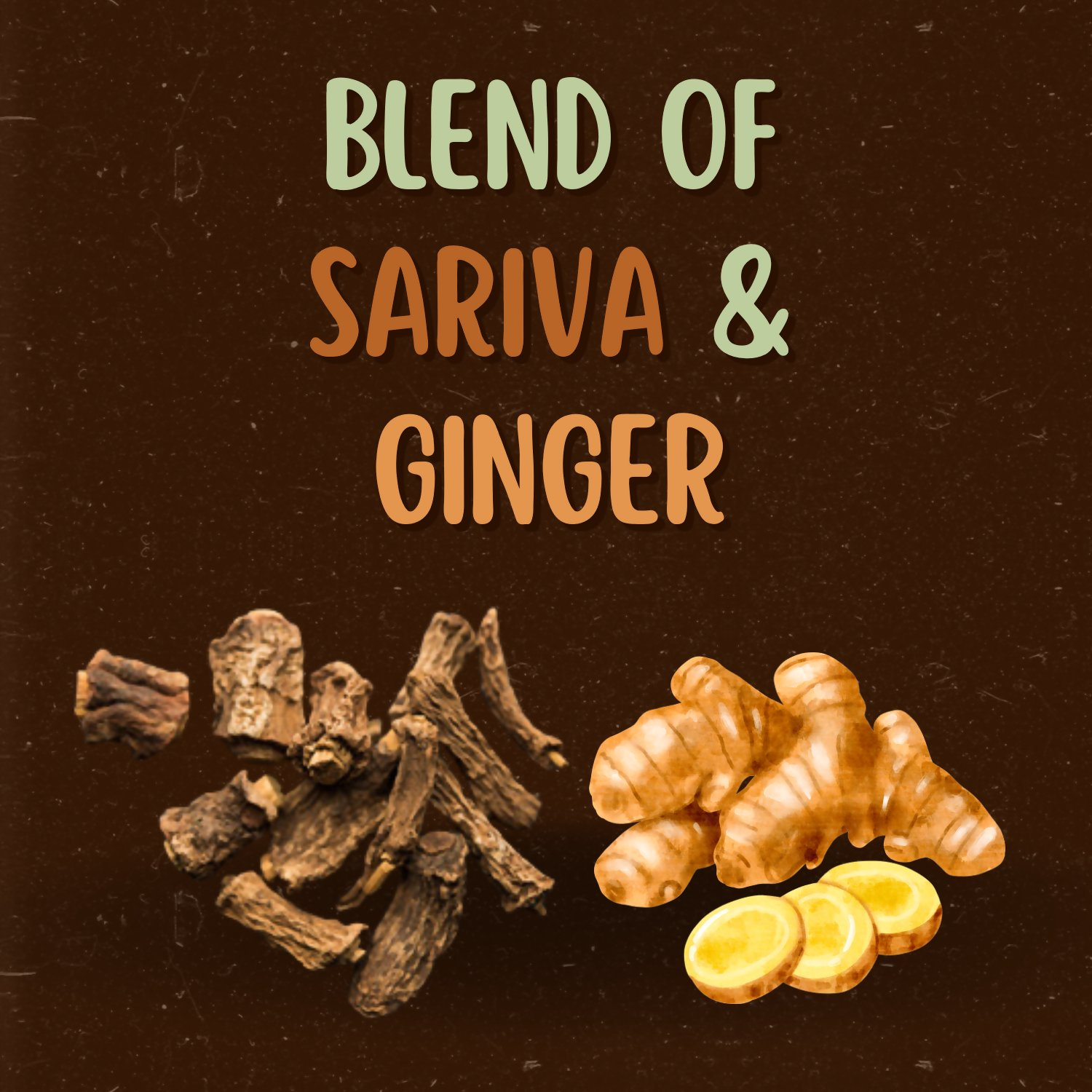Satvi Wellness Sariva Ginger Herbal Infusion Mix In Indvidual Packets | Herbal Tea Sache | Grocsy