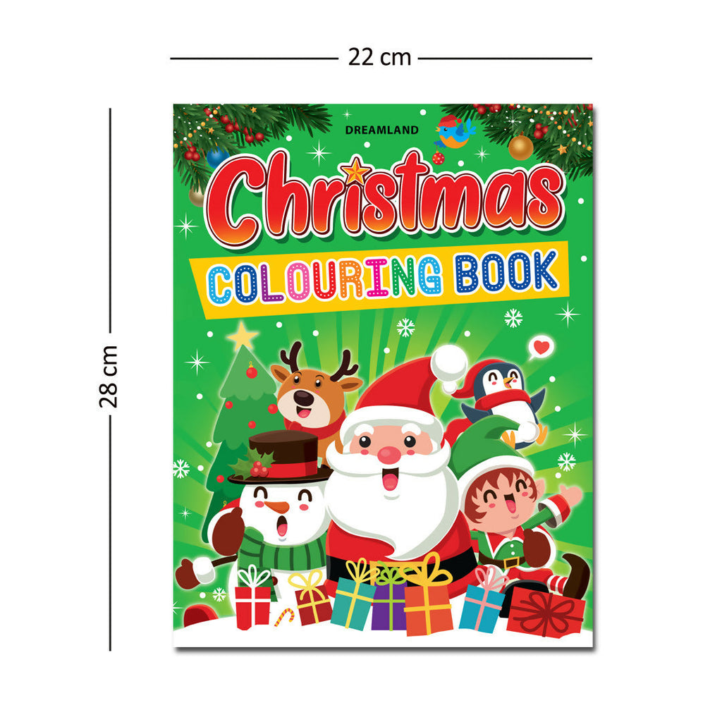 Dreamland Christmas Colouring Book for Kids Ages 4-8 Years | Grocsy