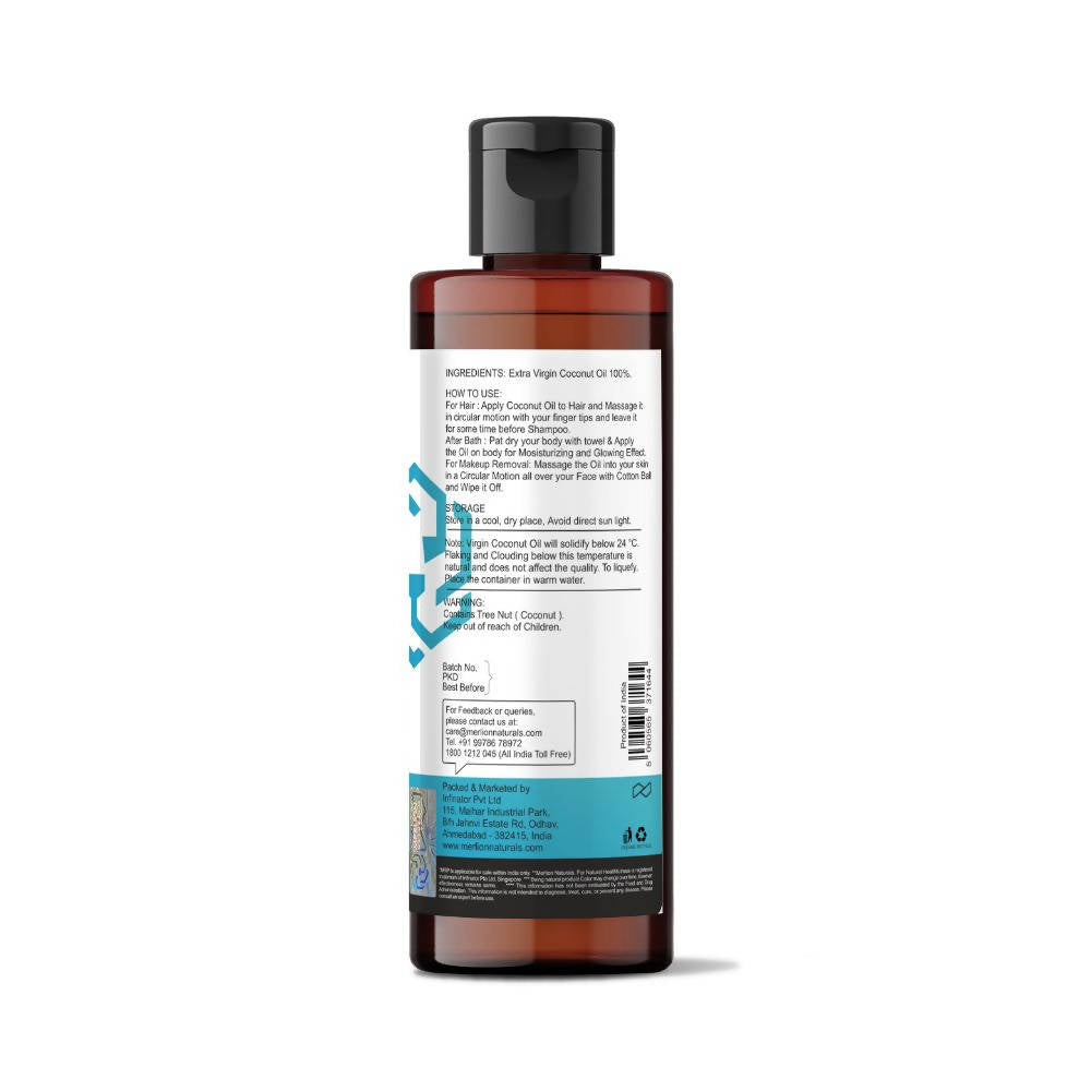 Merlion Naturals Extra Virgin Coconut Oil (Cold Pressed) | Grocsy