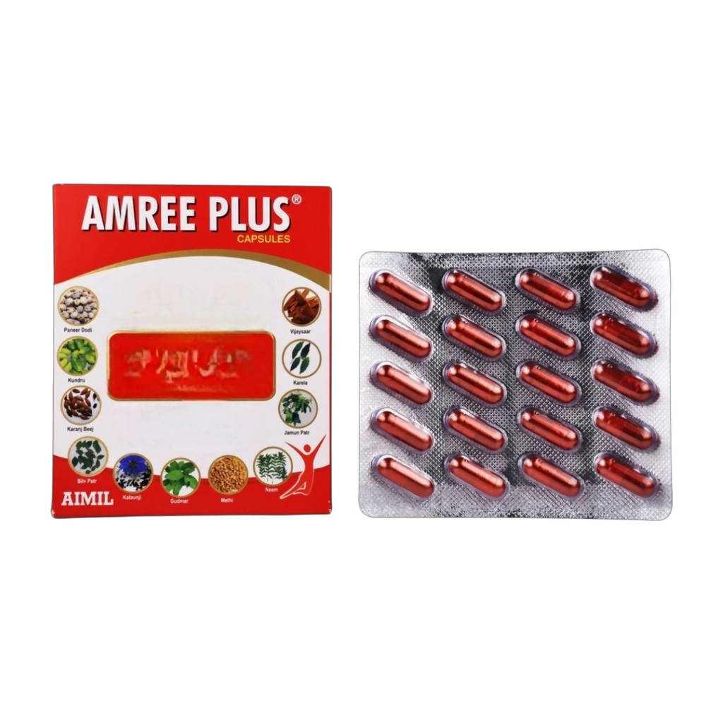 Aimil Amree Plus Capsules | Grocsy