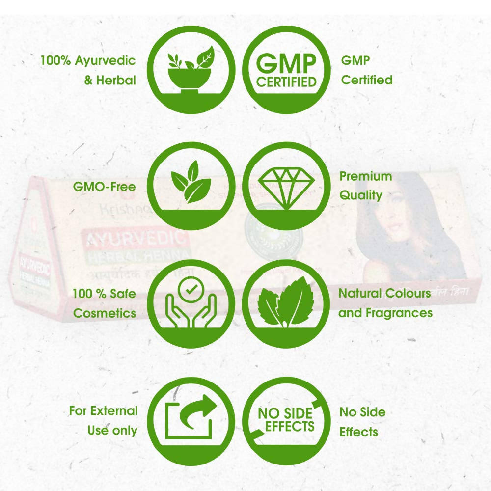 Krishna's Herbal & Ayurveda Herbal Henna | Grocsy