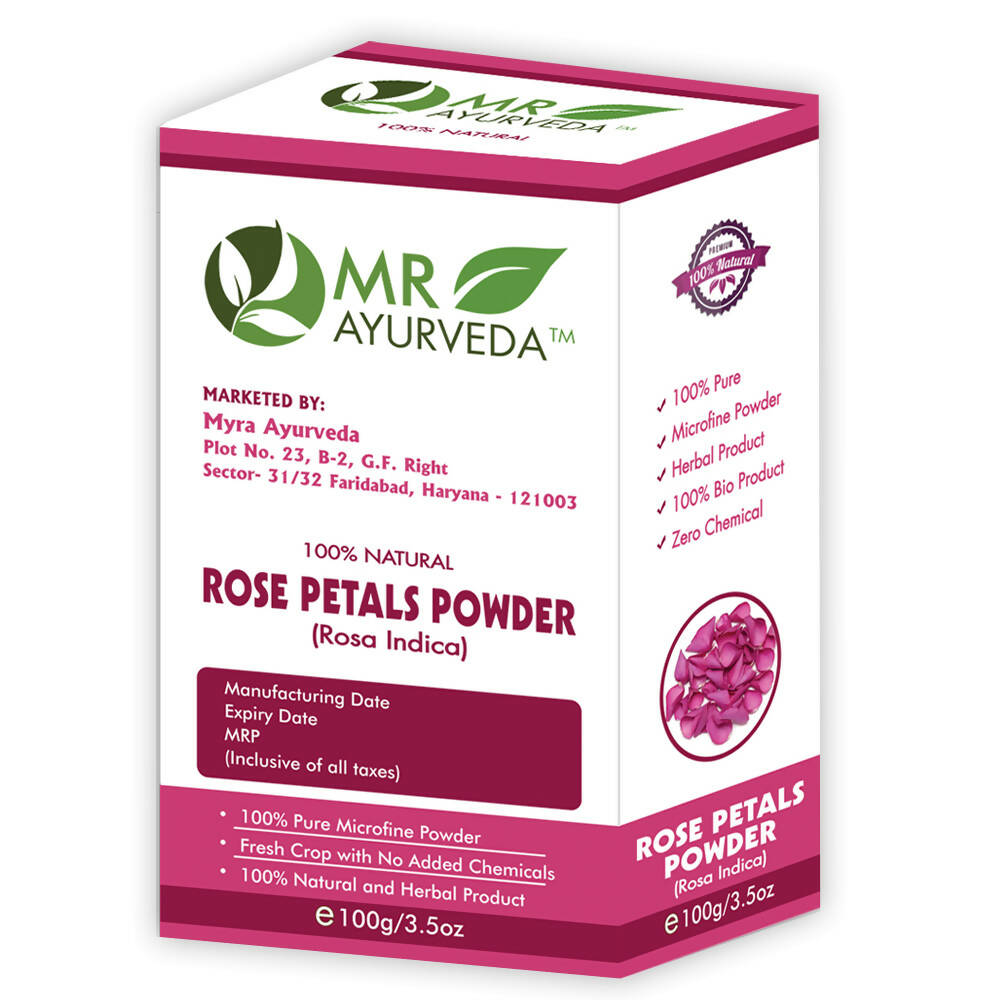 MR Ayurveda Rose Petals Powder | Grocsy