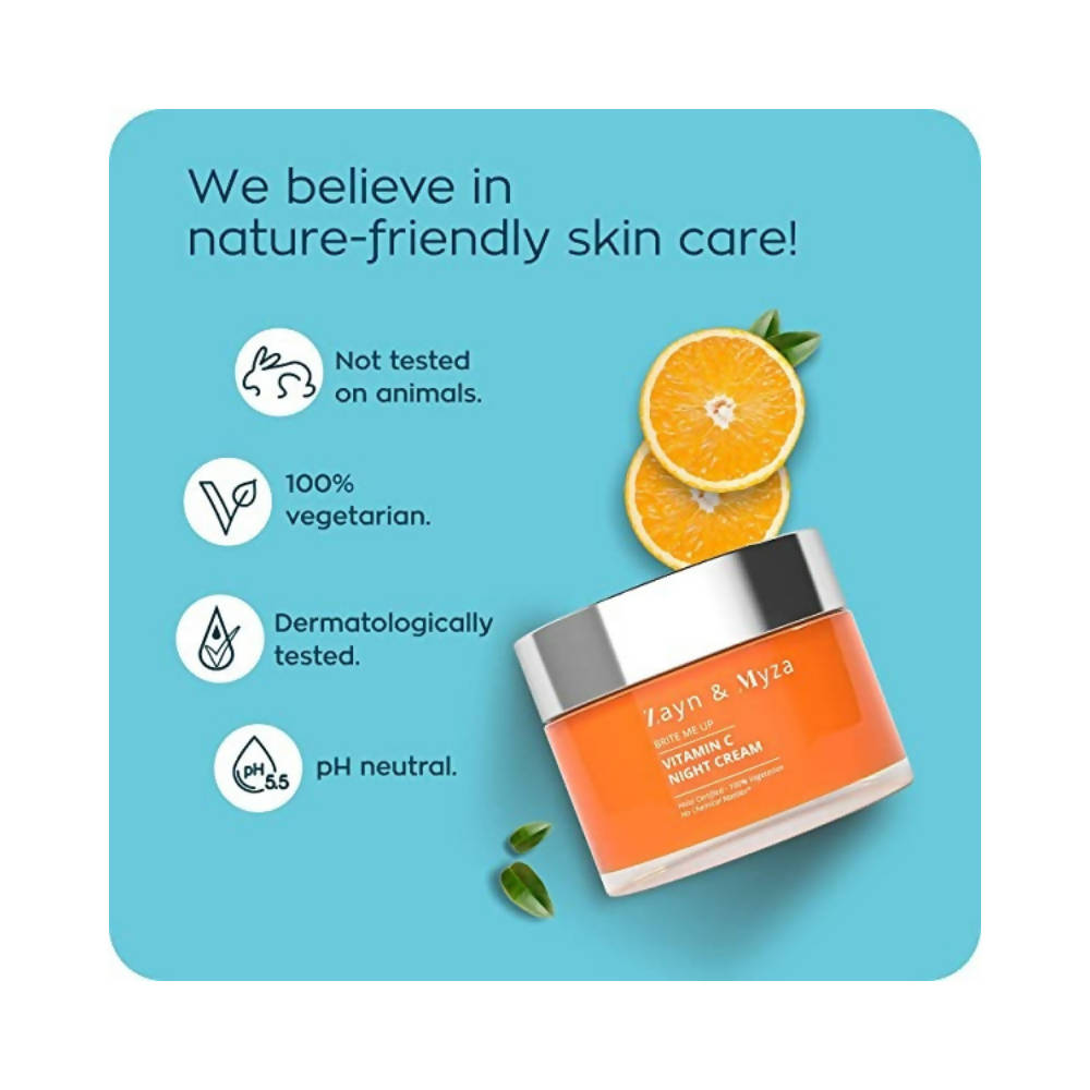 Zayn & Myza Vitamin C Night Cream | Grocsy