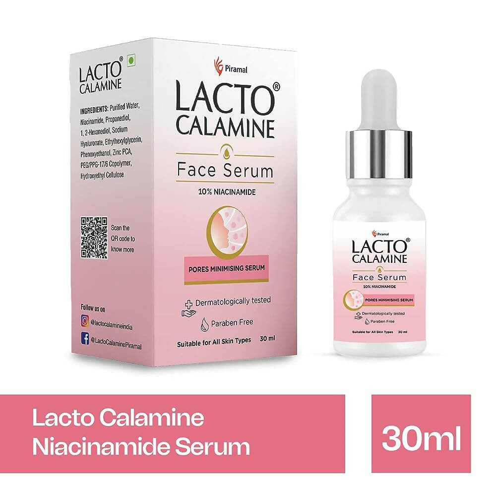 Lacto Calamine 10% Niacinamide Face Serum | Grocsy