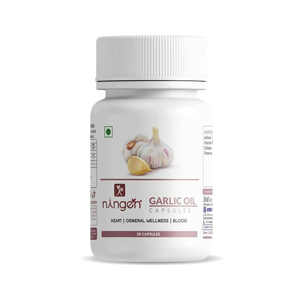 Ningen Garlic Oil Capsules | Grocsy
