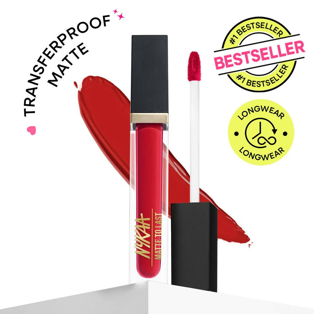 Nykaa Matte To Last ! Transferproof Liquid Lipstick - MumTaj-13 | Grocsy