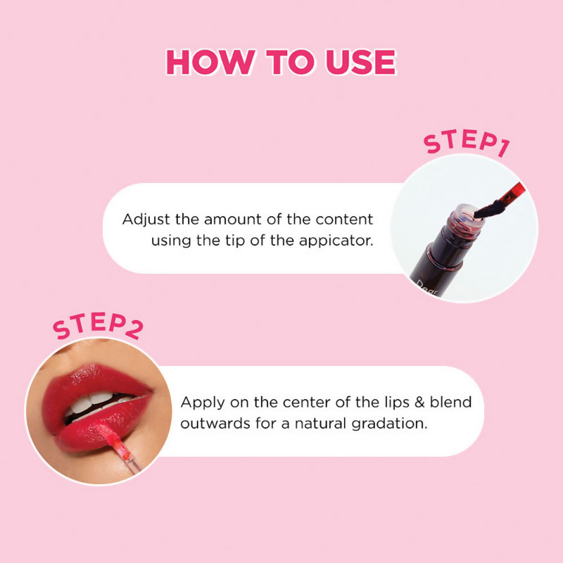 Etude House Dear Darling Water Gel Lip And Cheek Tint Lipstick - Pk003 | Grocsy