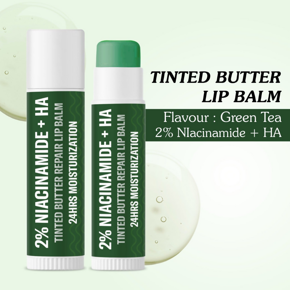 Bake 2% Niacinamide + Hyaluronic Acid Tinted Butter Brightening Lip Balm | Grocsy