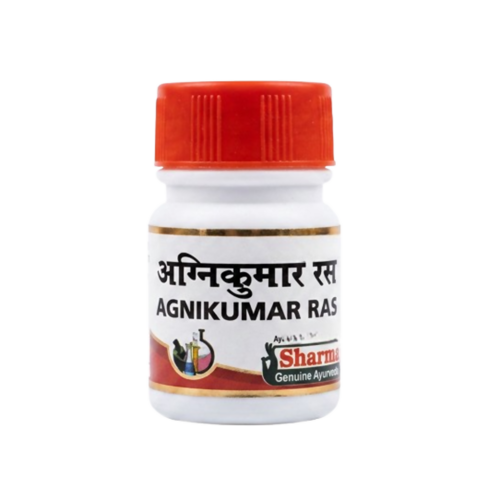 Sharmayu Ayurveda Agnikumar Ras Tablets | Grocsy