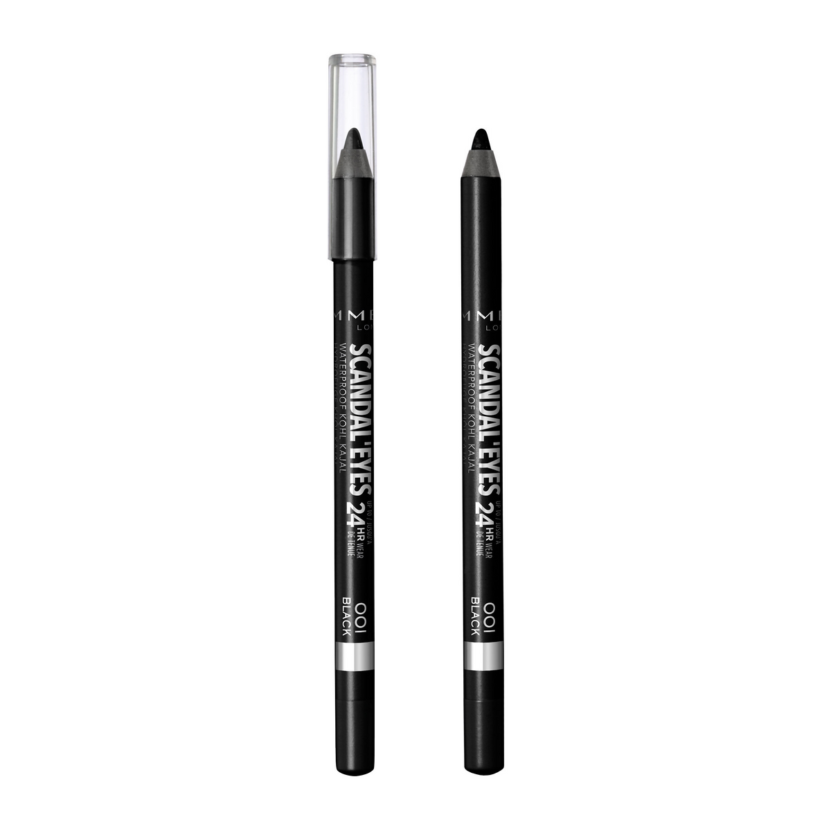Rimmel London Scandaleyes Waterproof Kohl Kajal Liner - Black | Grocsy