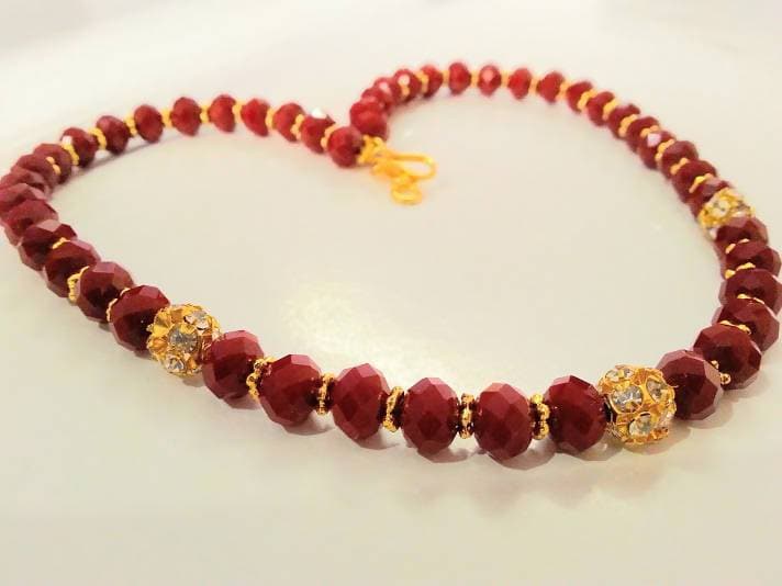 Cute Beaded Necklace | Grocsy