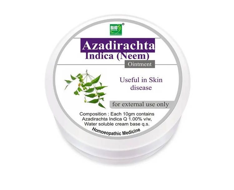Bio India Homeopathy Azardiracta Indica (Neem) Ointment | Grocsy