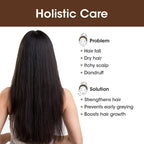 TAC - The Ayurveda Co. Bhringabali Hair Oil for Hairfall Control & Hair Growth with Bhringraj & Amla | Grocsy