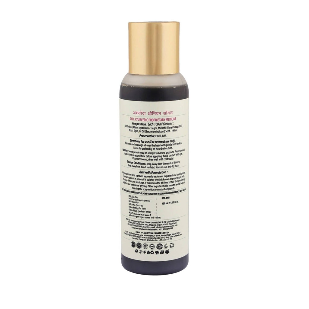 Ashpveda Onion Oil | Grocsy