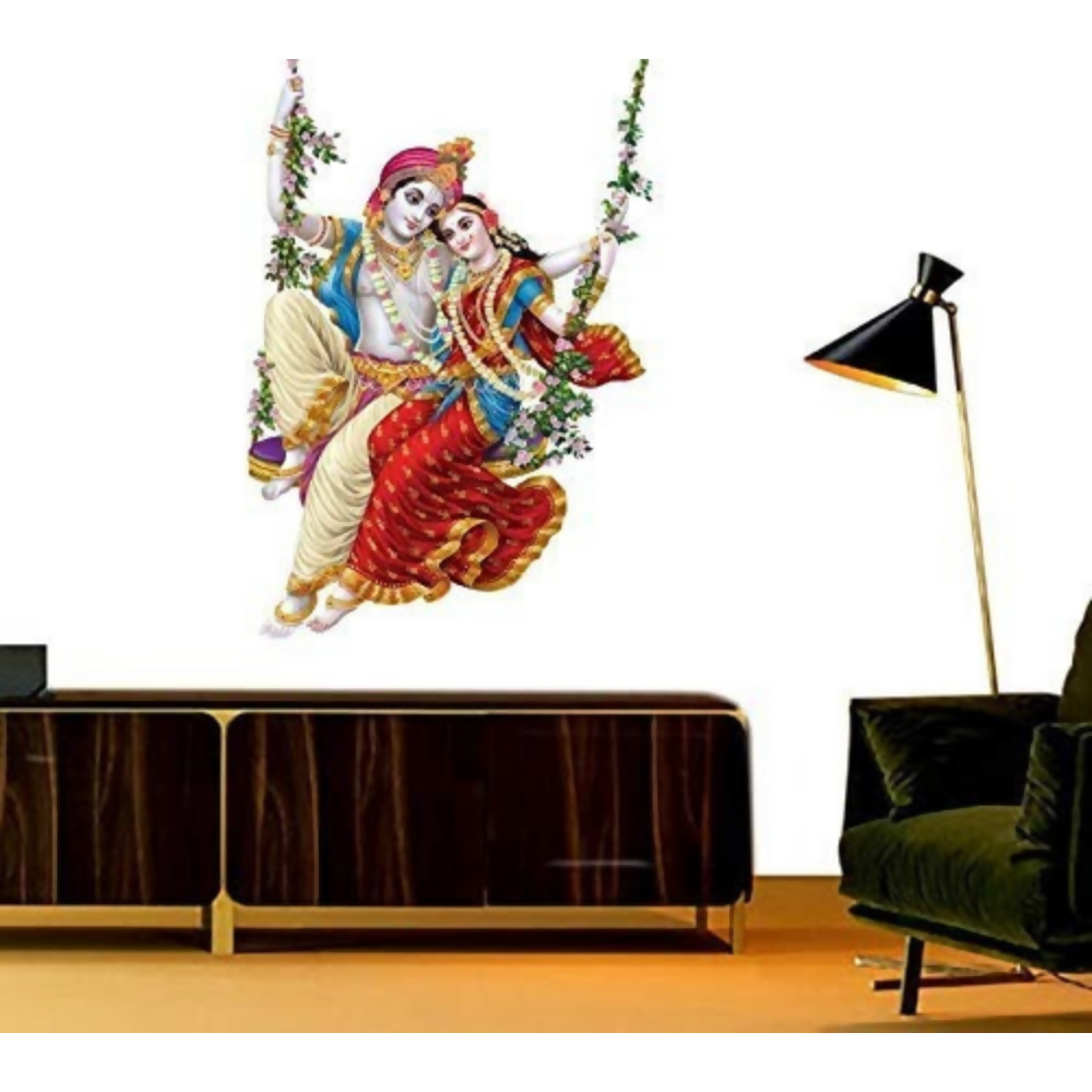 Rangoli Large Wall Sticker Multicolor | Grocsy