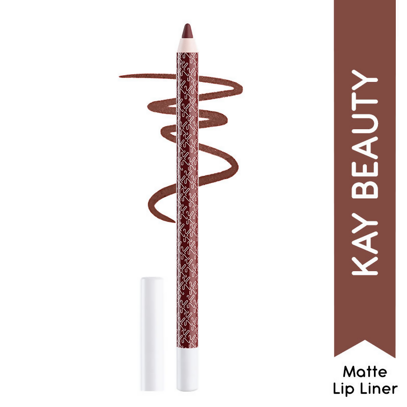 Kay Beauty Matte Action Lip Liner & Fill Lip Pencil - Fame | Grocsy