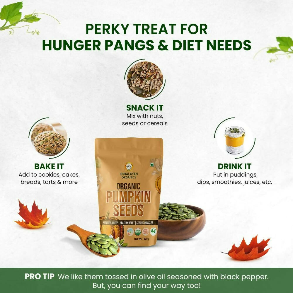 Himalayan Organics Pumpkin Seeds | Grocsy