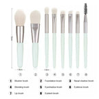 Favon Pack of 8 Professional Makeup Brushes with Free Pouch | Grocsy