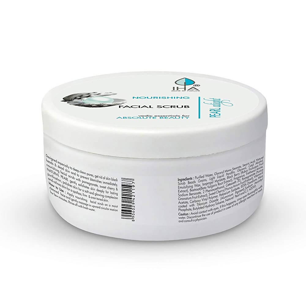 Iha Pearl Alight Nourishing Facial Scrub | Grocsy