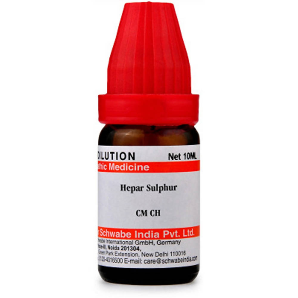 Dr. Willmar Schwabe India Hepar Sulphur Dilution | Grocsy
